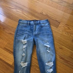 Distressed Hollister Jeans